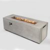 70inch Concrete Large Fire Pit Table - as Pic