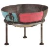 Colorful Rustic Fire Pit Ø 15.7" Iron - Multicolour