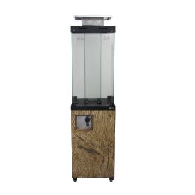 New Product Faux Woodgrain Tempered Glass Outdoor Propane Gas Fire Heater - as Pic