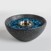 Tabletop Fire Pit Black, Table Top Fire Bowl Outdoor & Indoor Portable Ethanol Fireplace Alcohol Fire Pot - as Pic