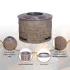 Stackstone Look Smokeless Firepit With Wood Pellet/Twig/Wood As The Fuel - as Pic