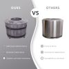 Smokeless Firepit With Wood Pellet/Twig/Wood As The Fuel, Wood Look - as Pic