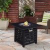 23.8'' H x 31.75'' W Outdoor Fire Pit With Table Top , 40000 BTU, for Deck Garden Backyard - as Pic