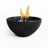 Tabletop Fire Pit Black, Table Top Fire Bowl Outdoor & Indoor Portable Ethanol Fireplace Alcohol Fire Pot - as Pic