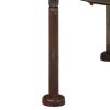 Rustic Fire Pit Ø 15.7" Iron - Brown