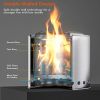 Low Smoke Fire Pit Outdoor Personal Fireplace with Portable Waterproof Cover - as picture