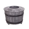Smokeless Firepit With Wood Pellet/Twig/Wood As The Fuel, Wood Look - as Pic