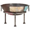 Colorful Rustic Fire Pit Ø 15.7" Iron - Multicolour