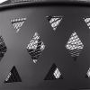 Iron Fire Pit Set Heating Equipment Camping Fire Bowl with Poker Mesh Cover for Backyard Patio - as picture