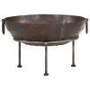 Rustic Fire Pit Ø 23.6" Iron - Brown