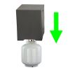 Outdoor Propane Tank Cover Gas Tank Holder Hideaway Side Table Outdoor Concrete Corner Table-Grey - as Pic