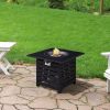 23.8'' H x 31.75'' W Outdoor Fire Pit With Table Top , 40000 BTU, for Deck Garden Backyard - as Pic