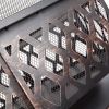 24.4'' IRON FIRE PIT OUTDOOR - as Pic