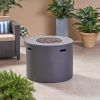 31" ROUND MGO FIRE PIT- 40 000 BTU - as Pic