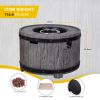 Hot Sales Product Faux Wood Grain Gas Fire Pit Table, Create A Wild-joy Resort On Your Patio With This Fire Pit Table - as Pic