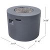 31" ROUND MGO FIRE PIT- 40 000 BTU - as Pic