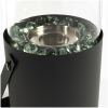 Black Ethanol Fire Pit, Tabletop Fire Pit, Mini Fire Pit, Portable Fireplace for Indoor & Garden for Dinner Parties, Home Decoration - as Pic