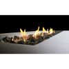 Living Source International 15'' H x 56'' W Concrete Outdoor Fire Pit Table - 1