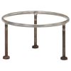 Rustic Fire Pit Ø 15.7" Iron - Brown