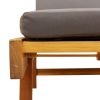 Sun Loungers 2 pcs with Cushions 78.7"x26.8"x32.7" Solid Wood Acacia - Brown