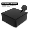 Multifunctional Patio Fire Pit Table - Black
